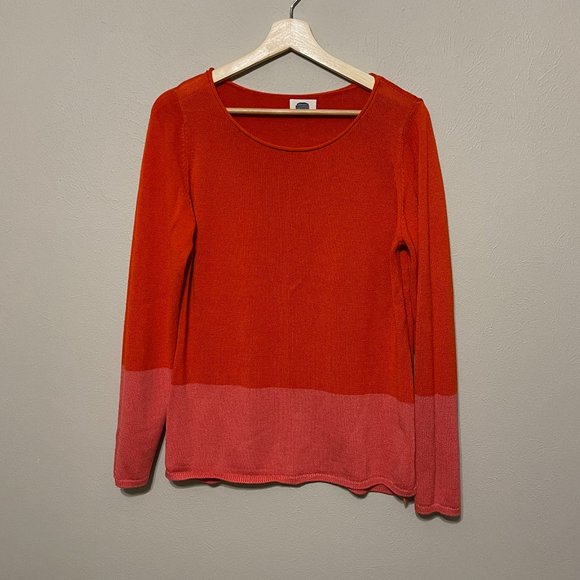 Old Navy Colorblock Tunic Sweater. L - Picture 1 of 8